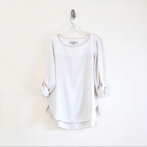Loft Tab Sleeve Blouse